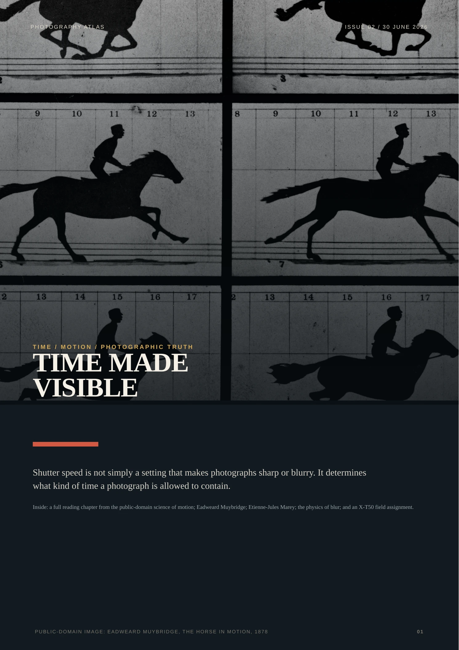 Photography Atlas Issue 02 � Time Made Visible